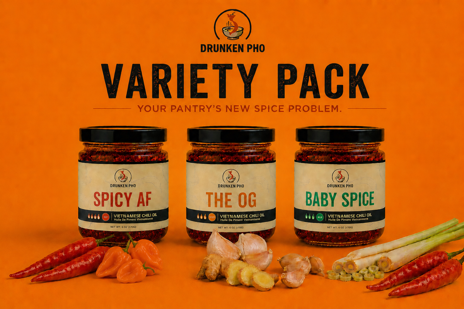 Variety Pack | All 3 Flavours